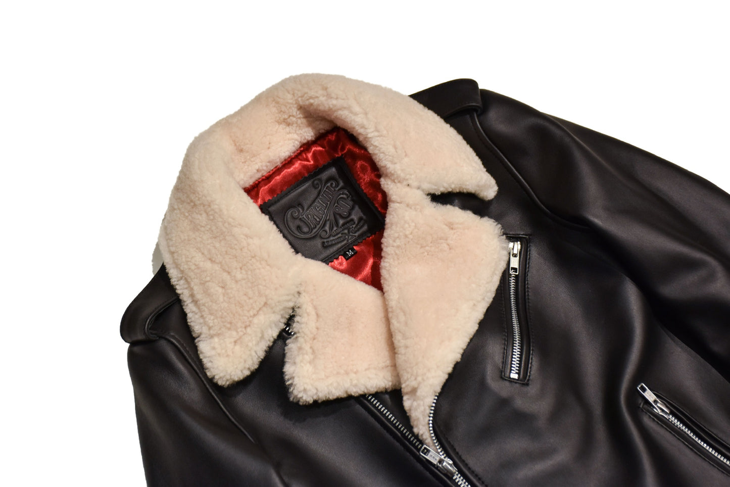No. 86 Shearling Biker Jacket