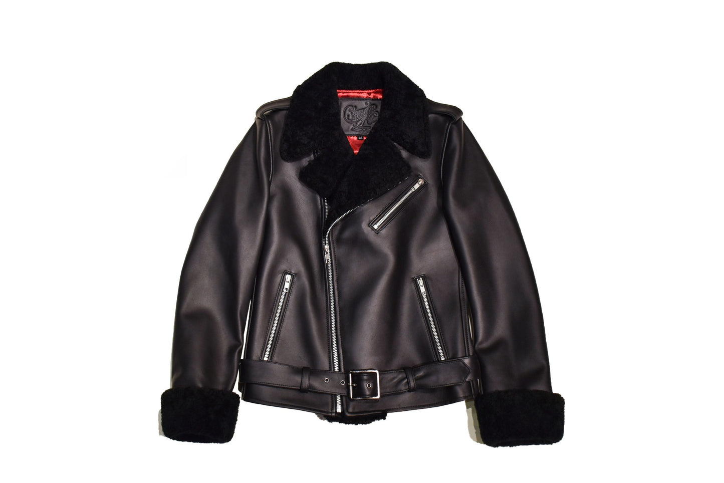 No. 86 Shearling Biker Jacket