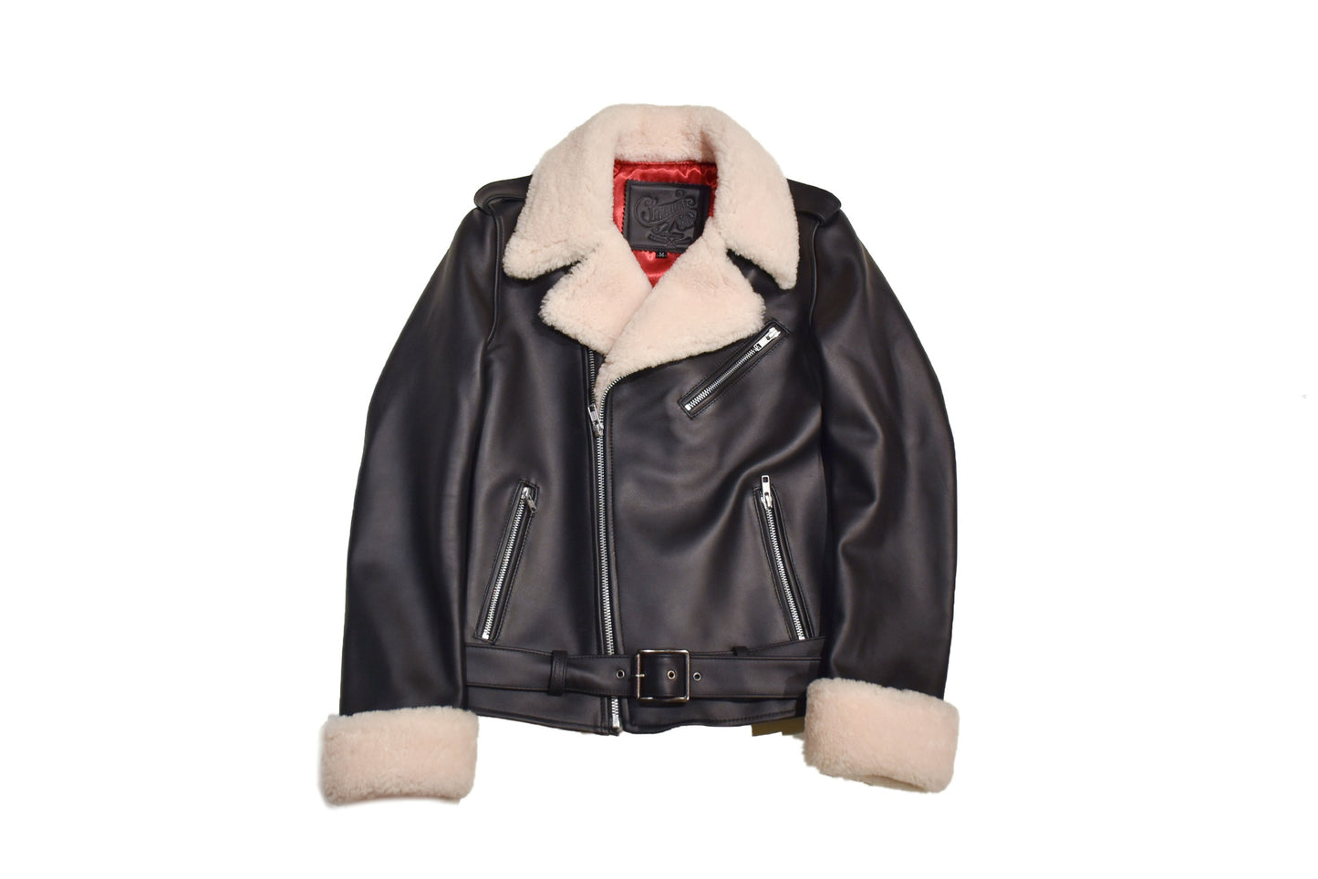 No. 86 Shearling Biker Jacket