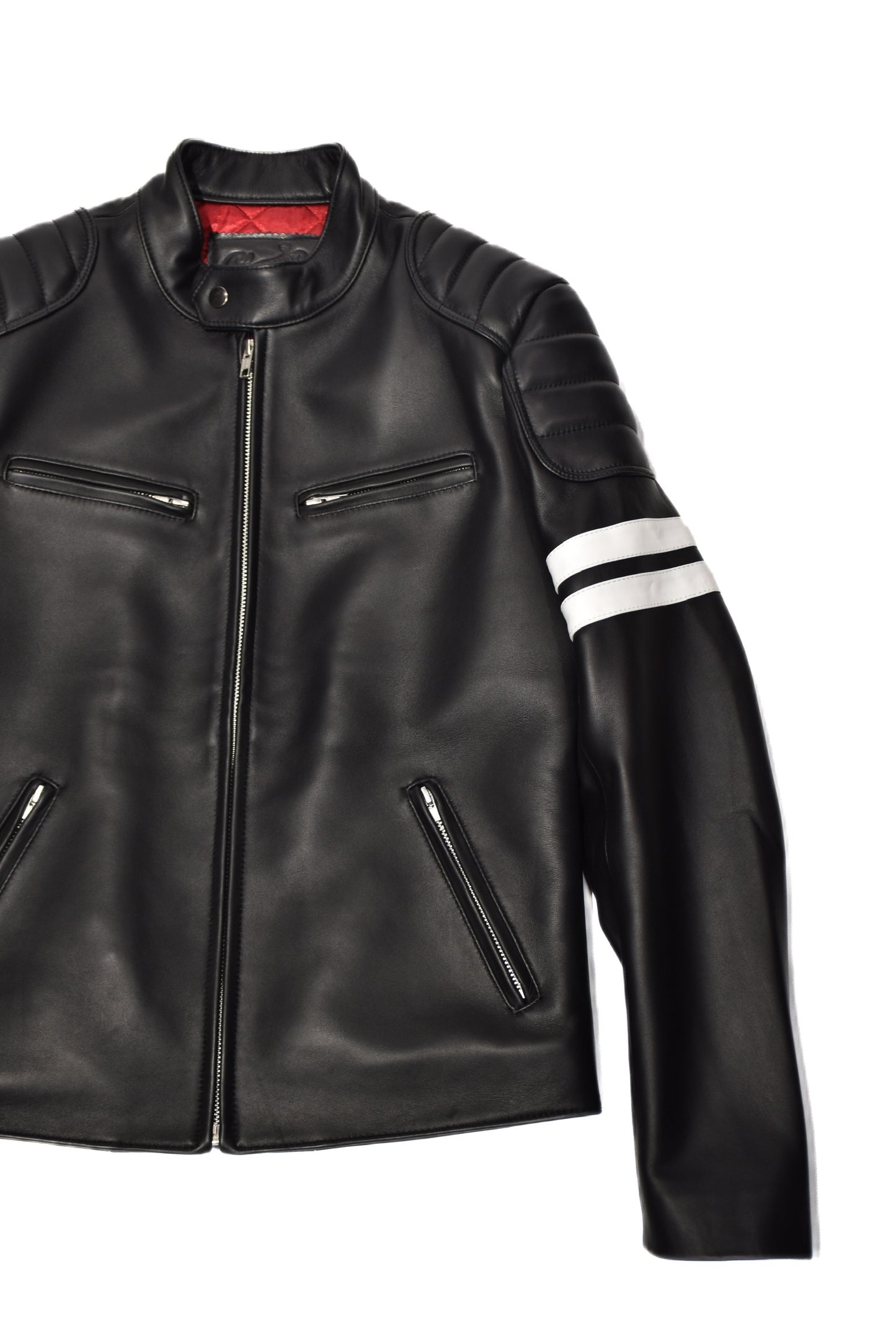 No. 69 Single Rider Jacket with Padded Shoulder