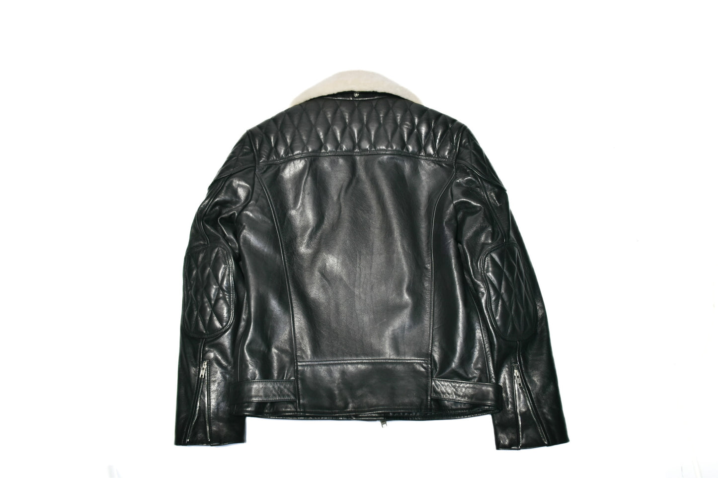 No.1921 D Pocket Biker Jacket with Padded Shoulder