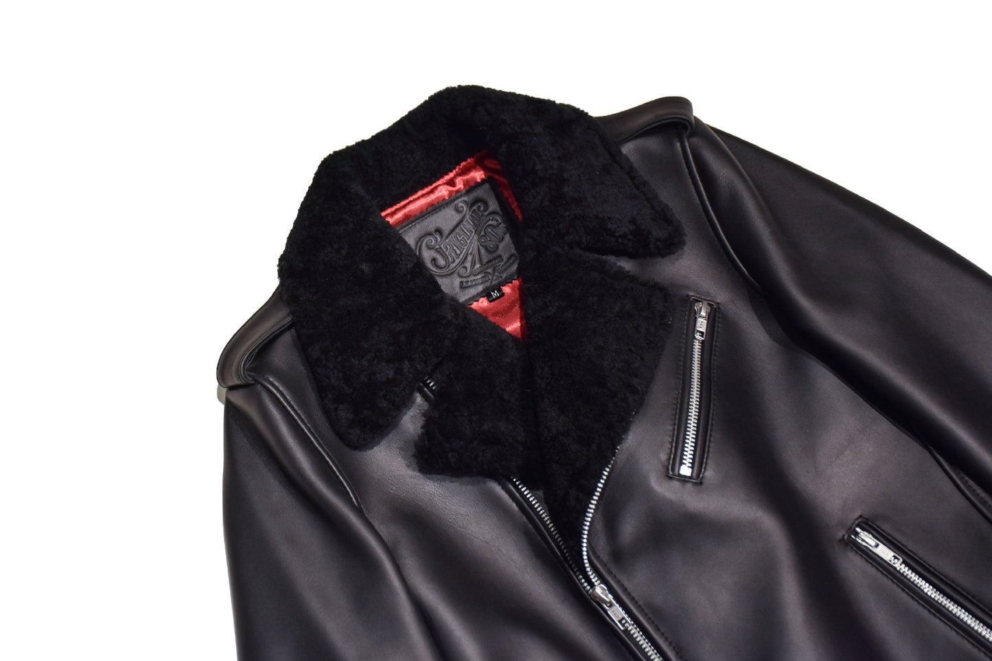 No. 86 Shearling Biker Jacket