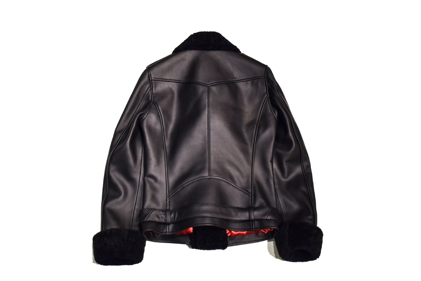 No. 86 Shearling Biker Jacket
