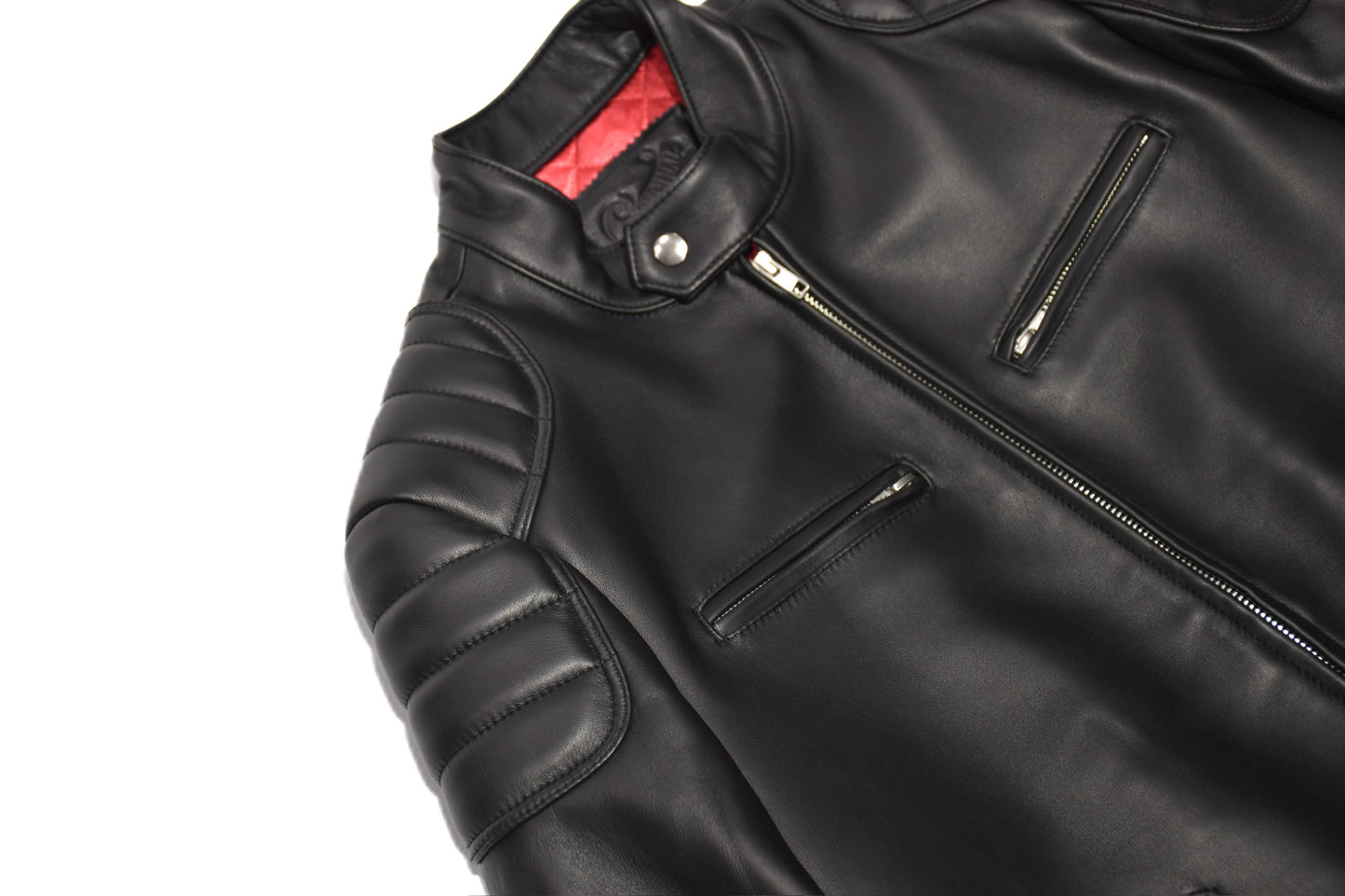 No. 69 Single Rider Jacket with Padded Shoulder