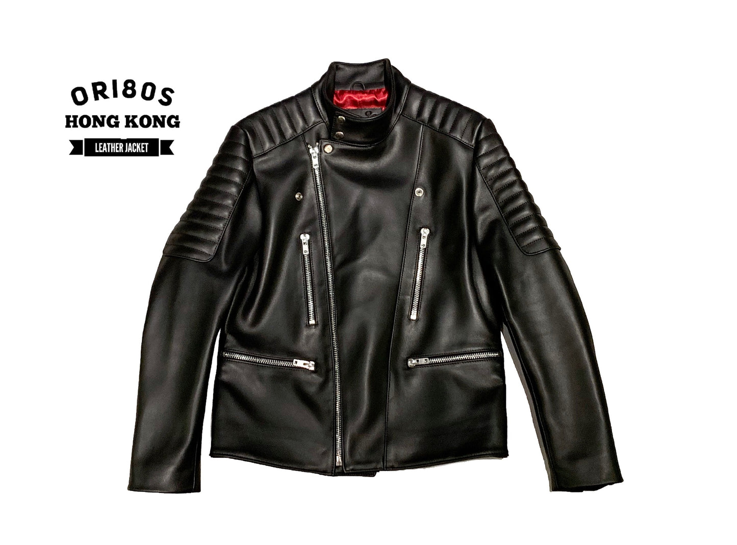 No. 49 Double Riders Jacket with Padded Shoulder