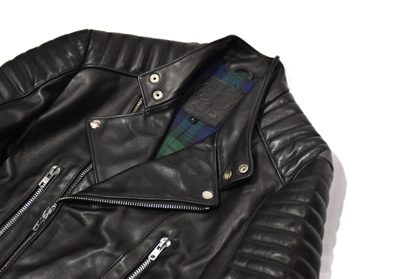 No. 49 Double Riders Jacket with Padded Shoulder