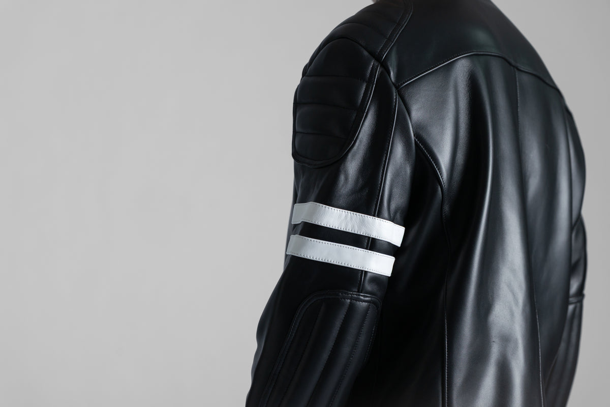 No. 69 Single Rider Jacket with Padded Shoulder