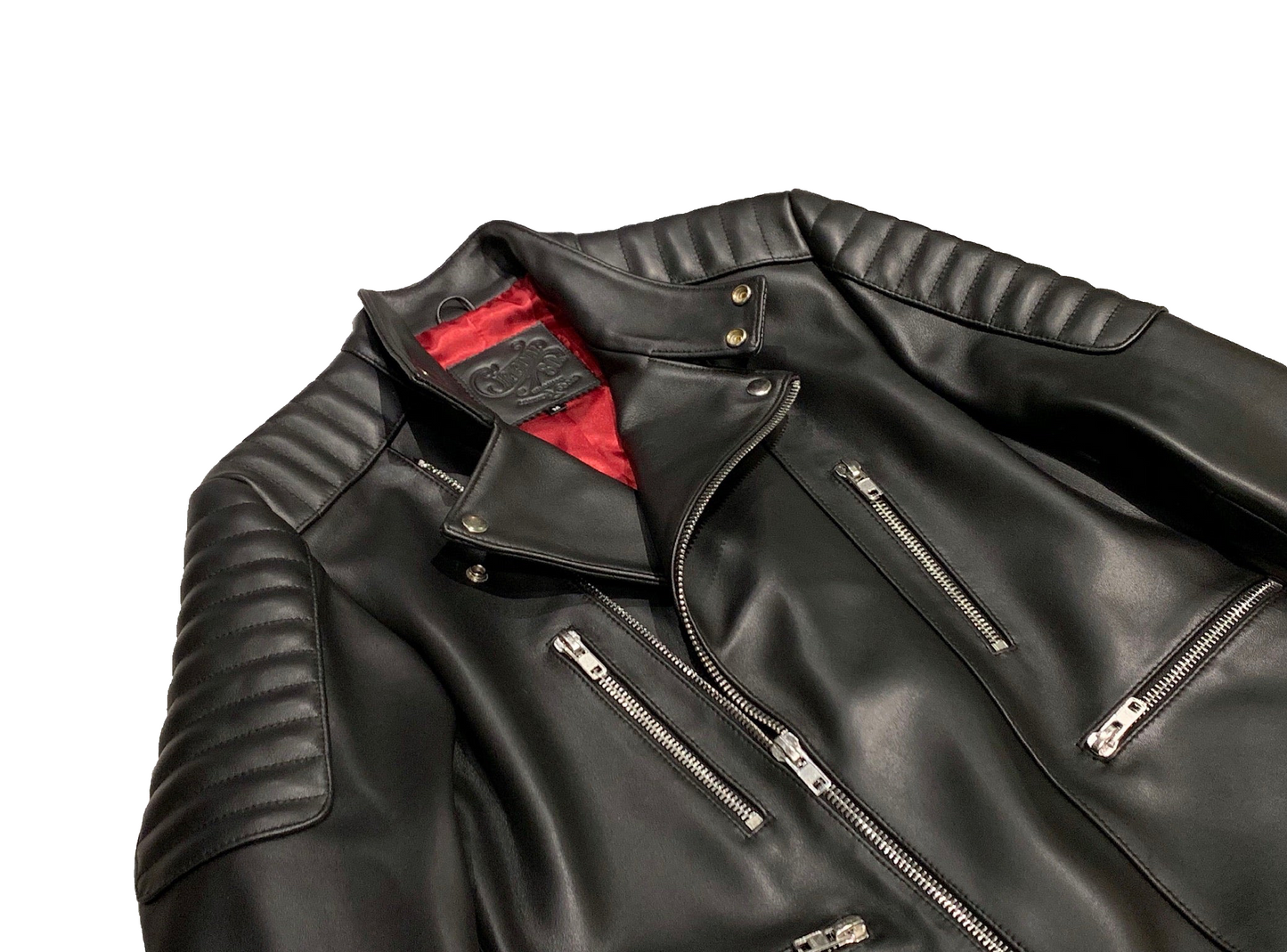 No. 49 Double Riders Jacket with Padded Shoulder