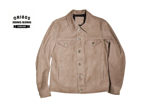 Style 1939 Trucker Jacket-Cow Suede Made