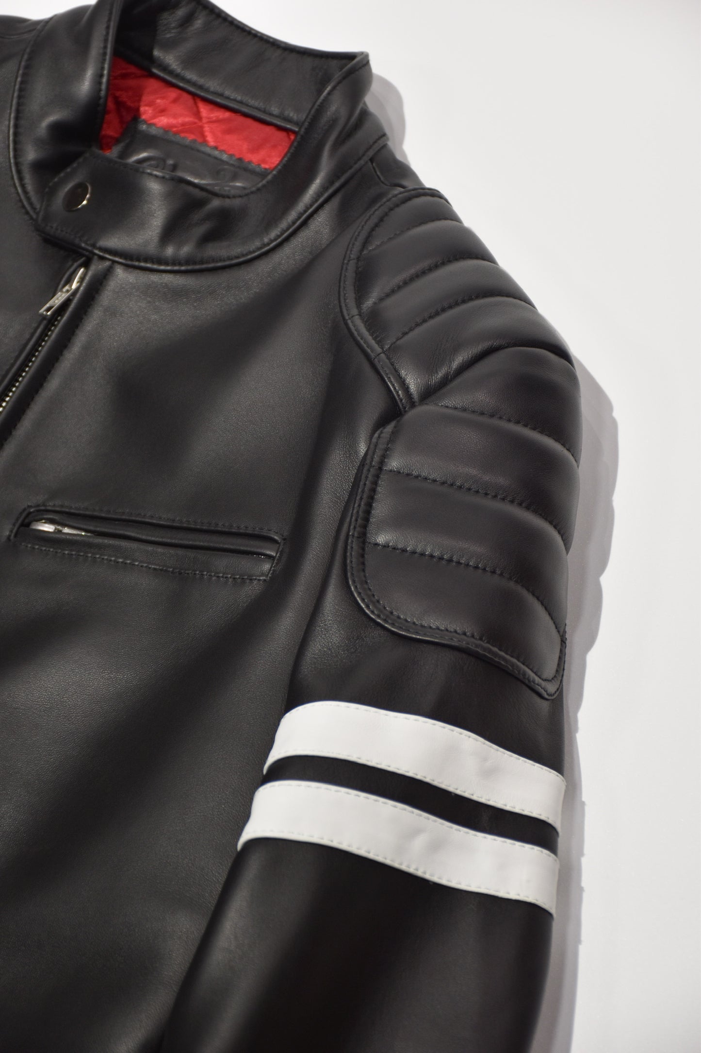 No. 69 Single Rider Jacket with Padded Shoulder