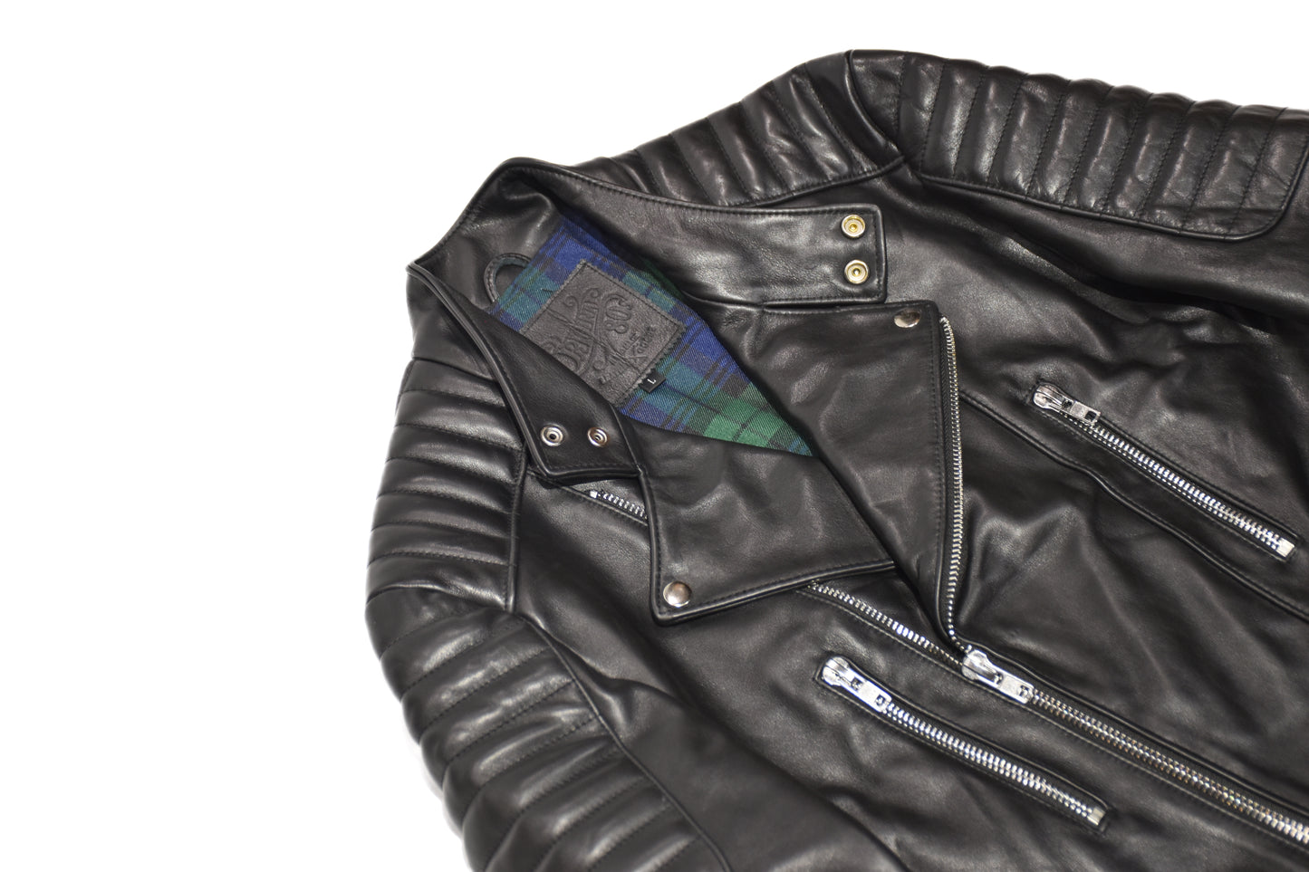 No. 49 Double Riders Jacket with Padded Shoulder