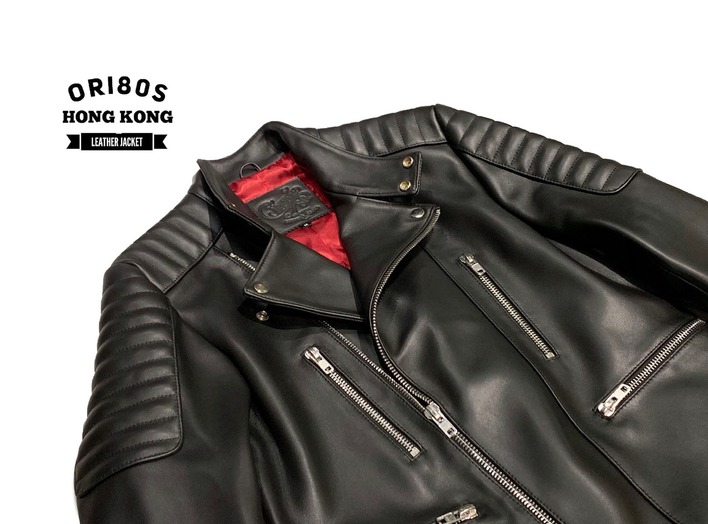 No. 49 Double Riders Jacket with Padded Shoulder