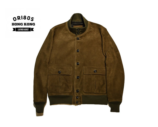 Style A1 Jacket-Cow Suede Made