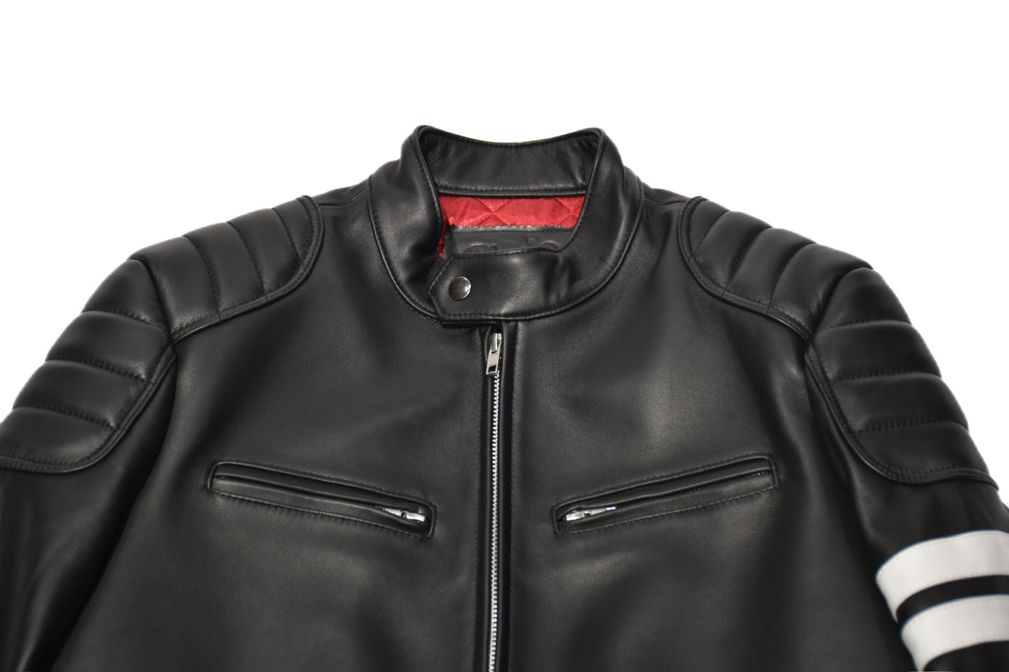 No. 69 Single Rider Jacket with Padded Shoulder